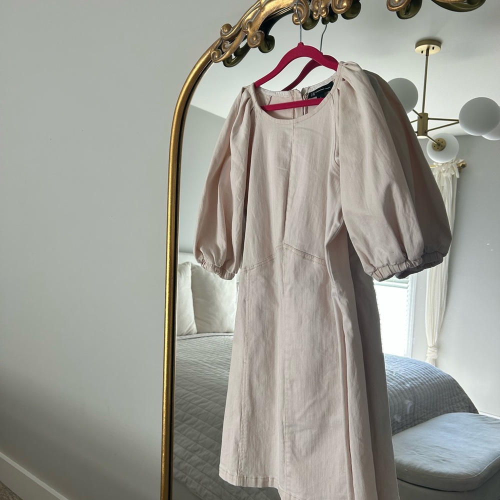 Elegant Puff Sleeve Dress